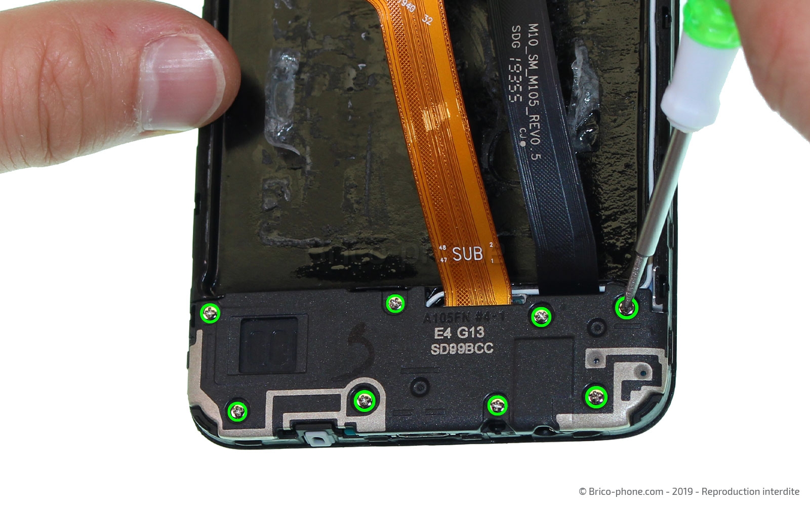 Démontage complet sur Galaxy A10 photo 1