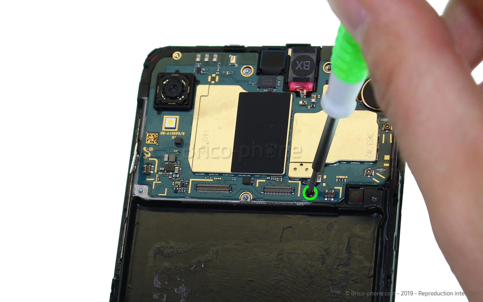 Démontage complet sur Galaxy A10 photo 2