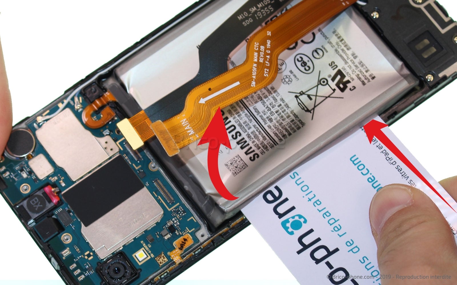 Démontage complet sur Galaxy A10 photo 2