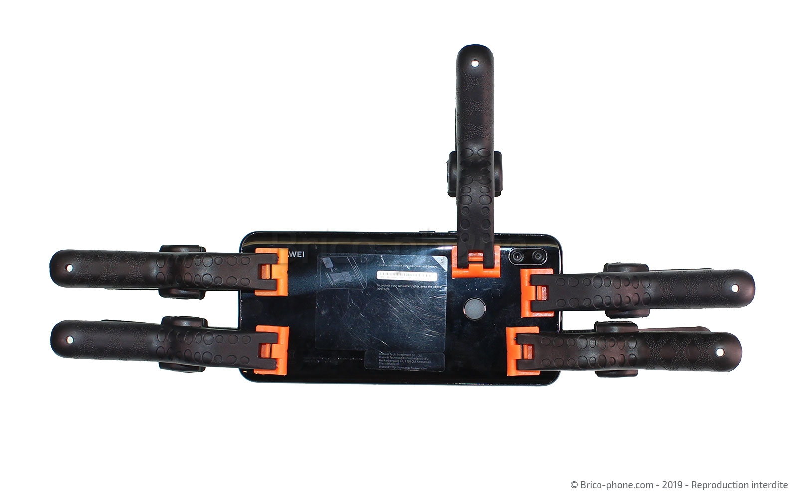 Changement du bloc écran complet avec batterie sur P Smart Z photo 4