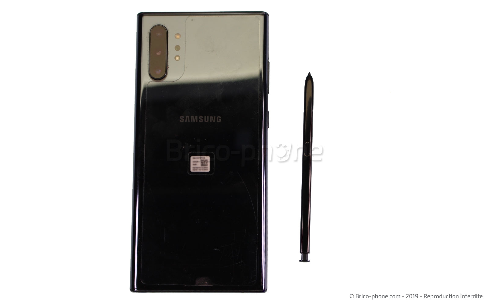 Changement de la vitre arrière sur Galaxy Note 10 Plus photo 4