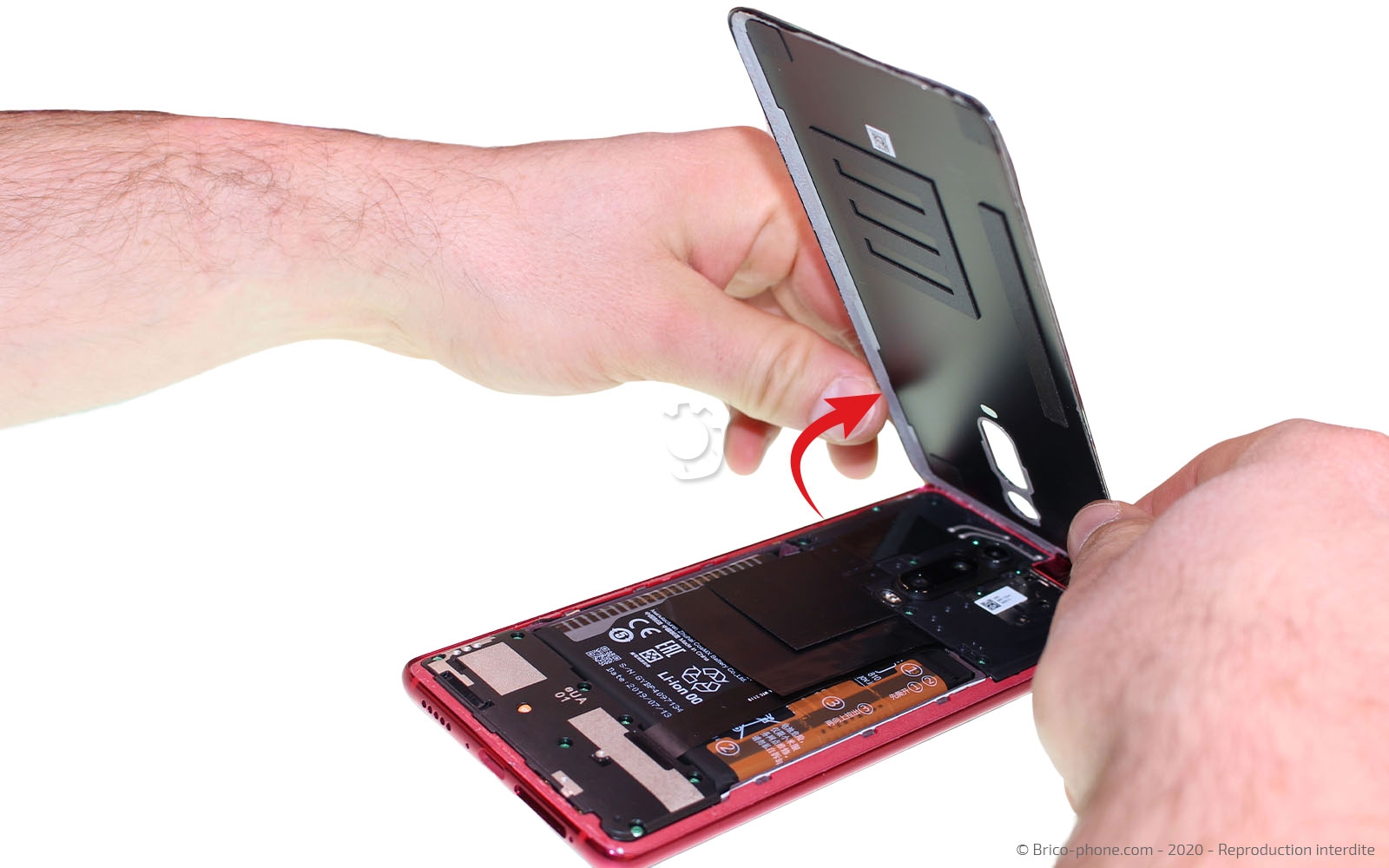 Changement de la vitre arrière sur Mi 9T - Mi 9T Pro photo 2