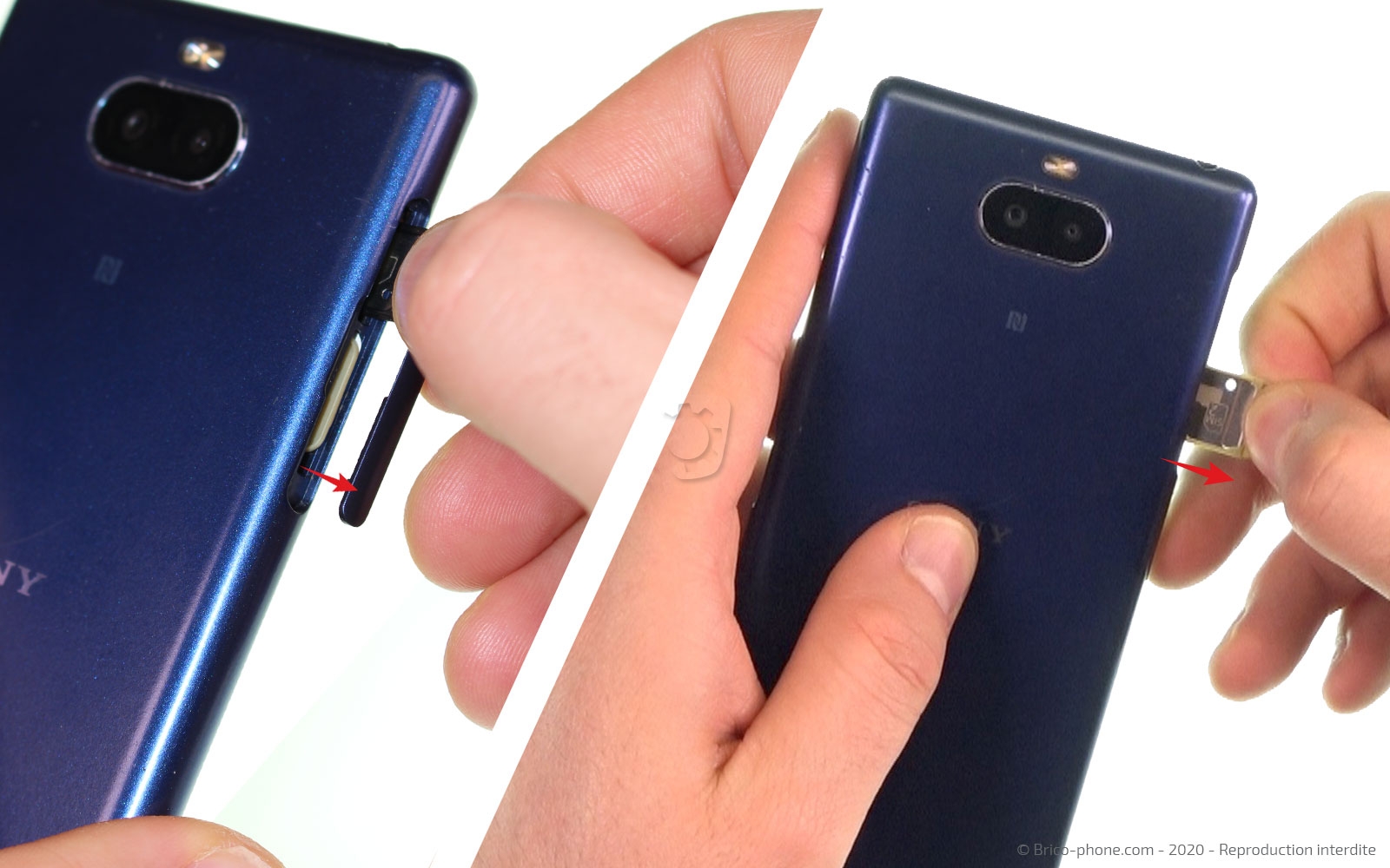 Changement de connecteur de charge sur Xperia 10 photo 2