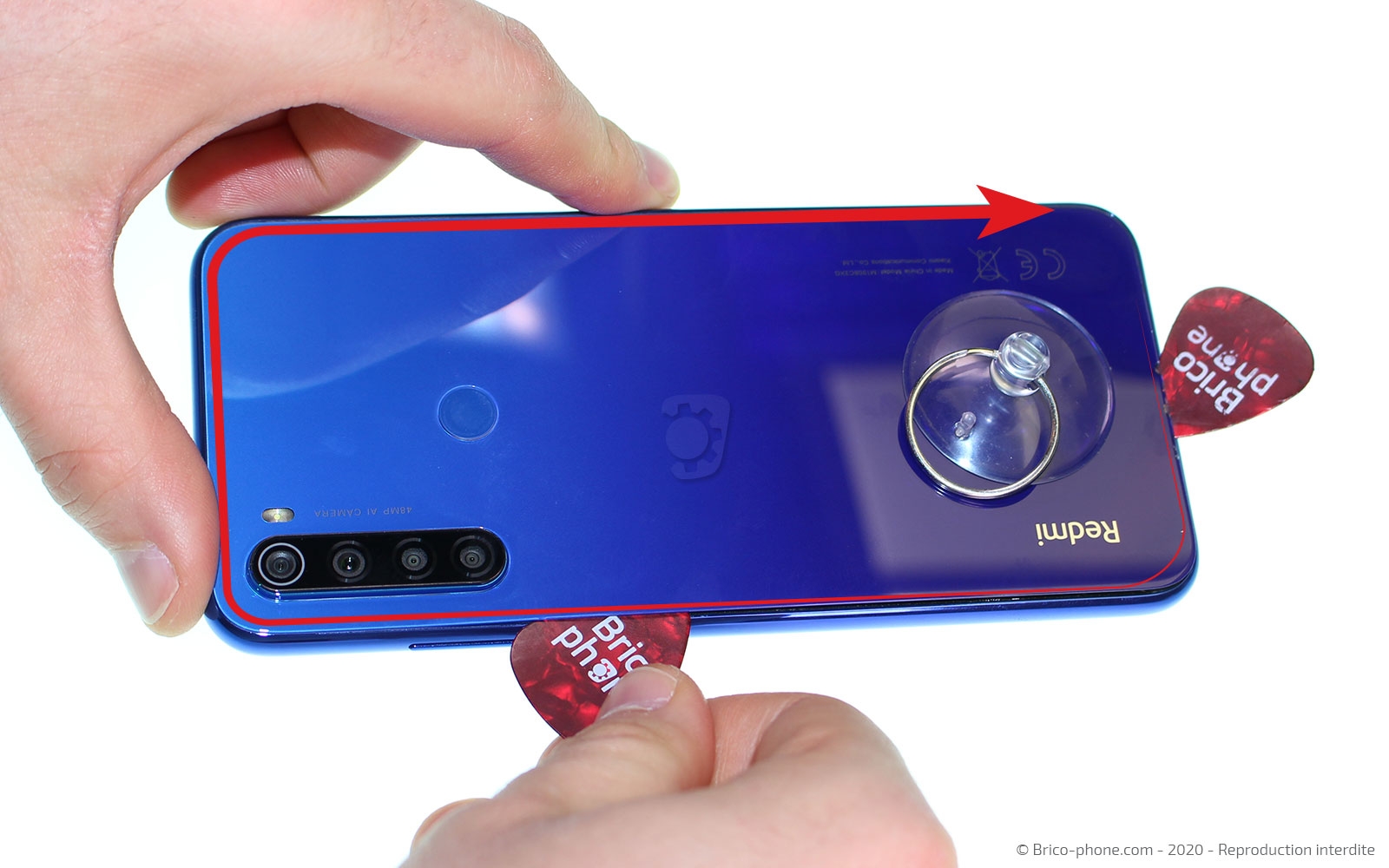 Démontage complet sur Redmi Note 8T photo 3