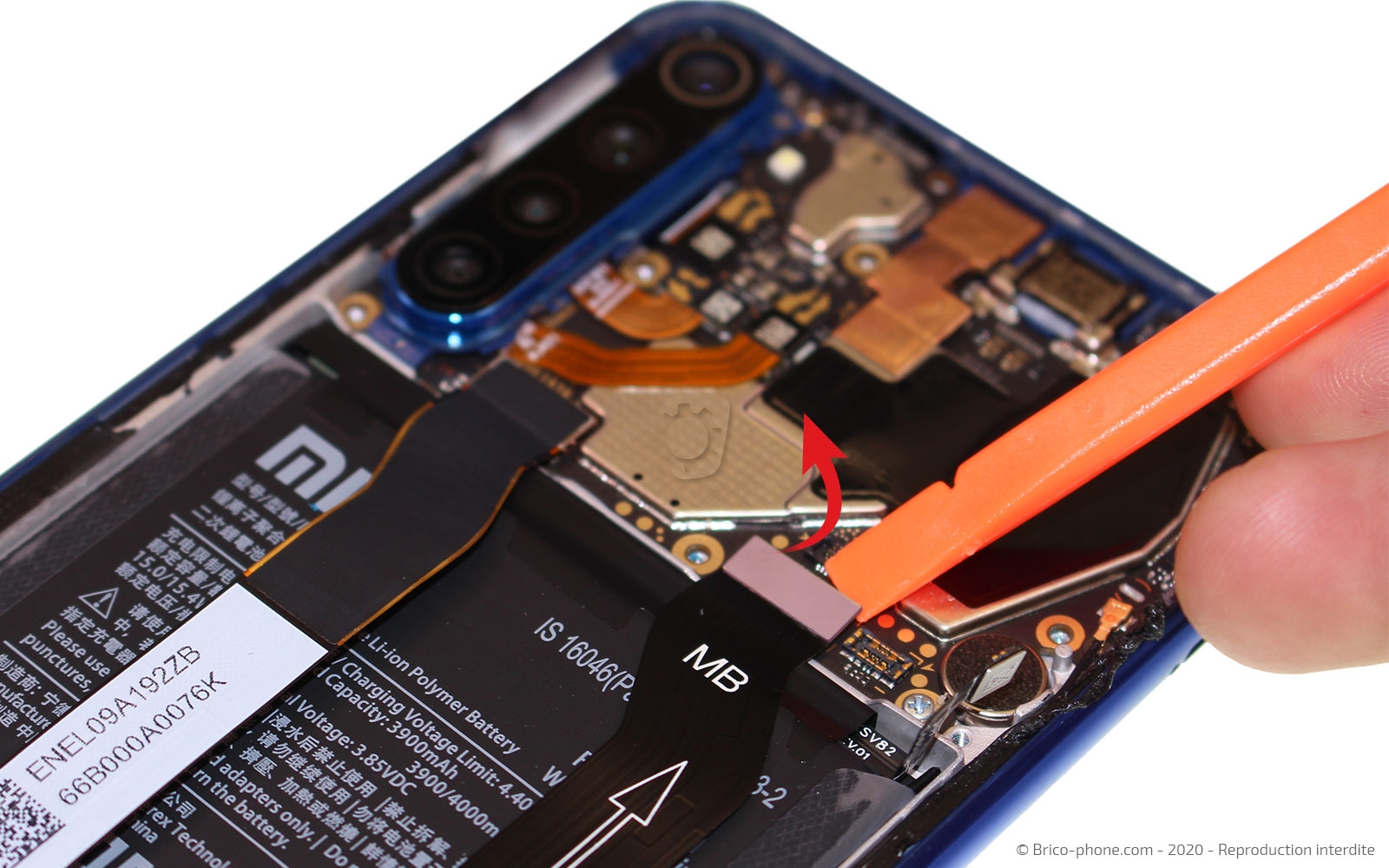 Démontage complet sur Redmi Note 8T photo 2