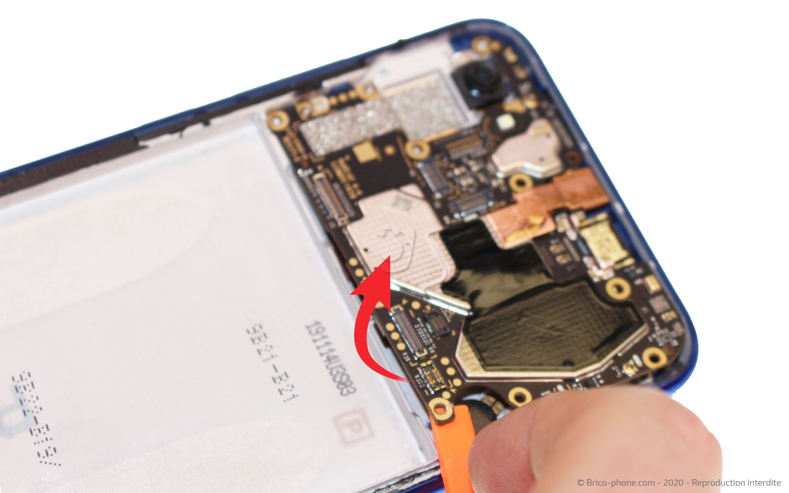 Démontage complet sur Redmi Note 8T photo 3