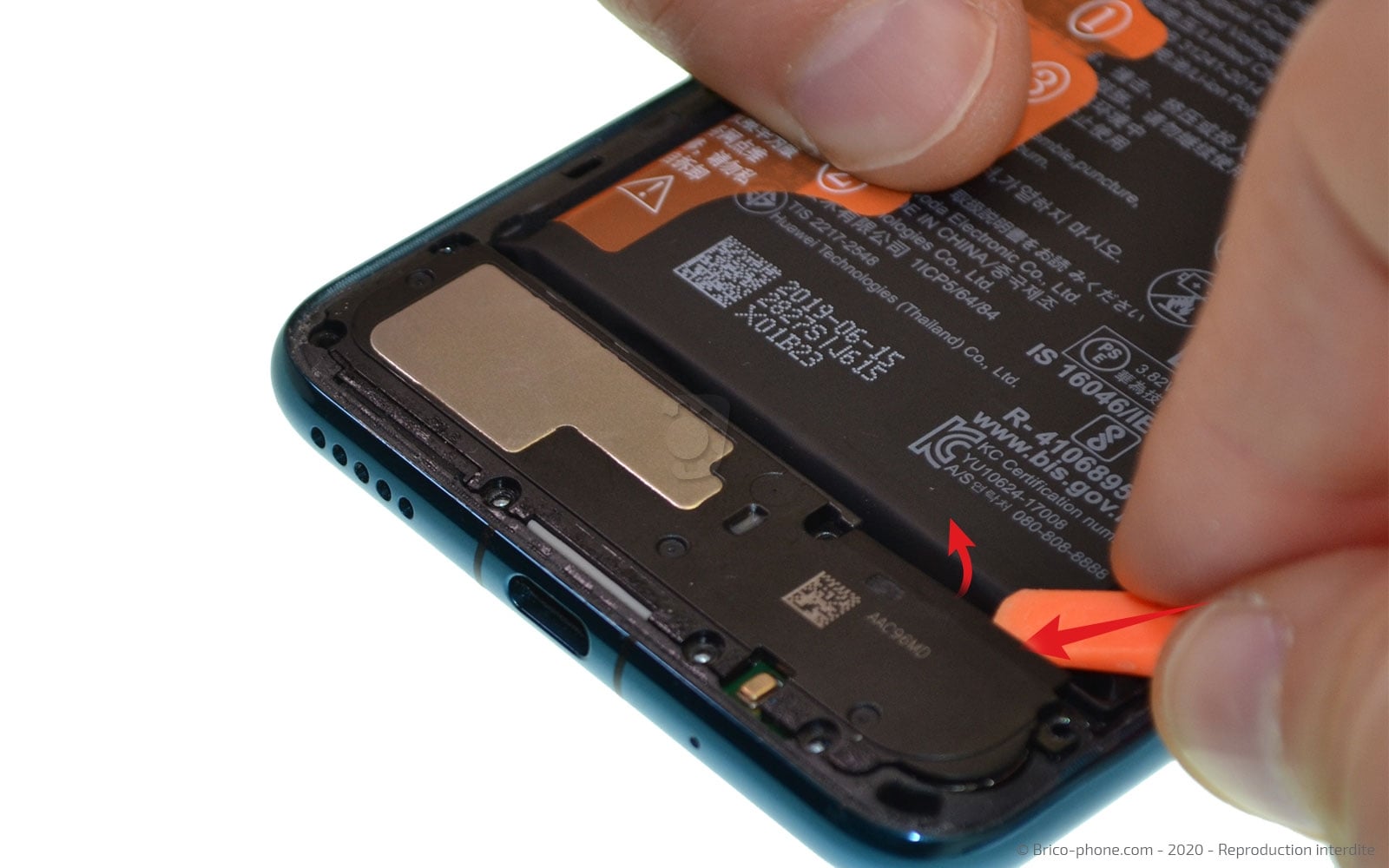 Démontage complet sur Honor 20 Pro photo 2