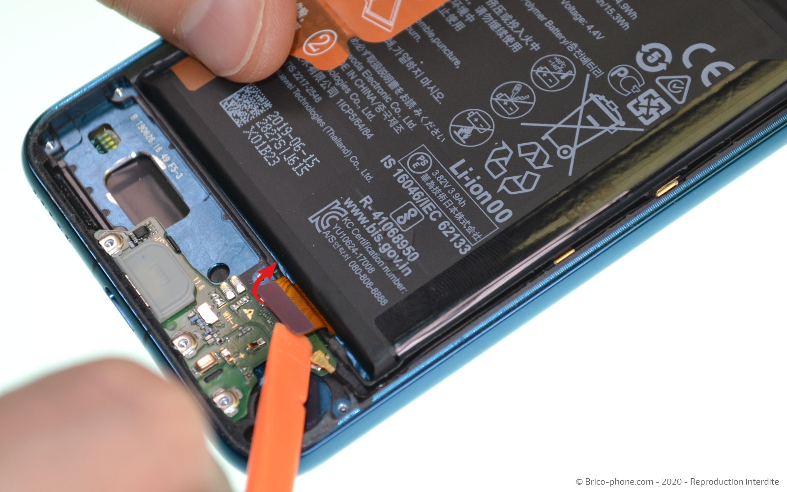 Démontage complet sur Honor 20 Pro photo 4