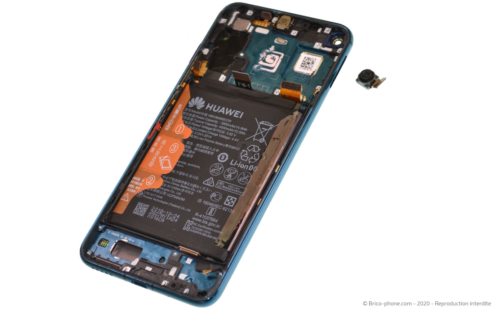 Démontage complet sur Honor 20 Pro photo 4