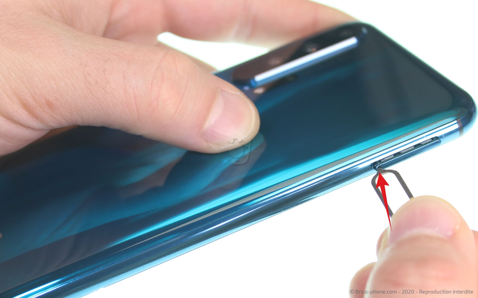 Changement du connecteur de charge sur Honor 20 Pro photo 2