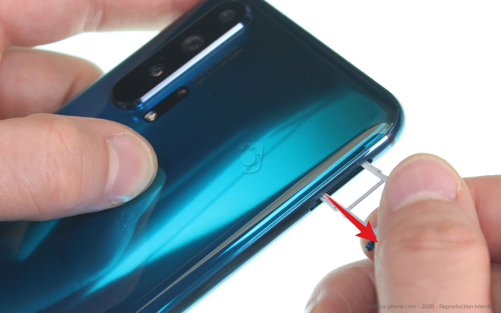 Changement d'écran (vitre + LCD) sur Honor 20 Pro photo 3