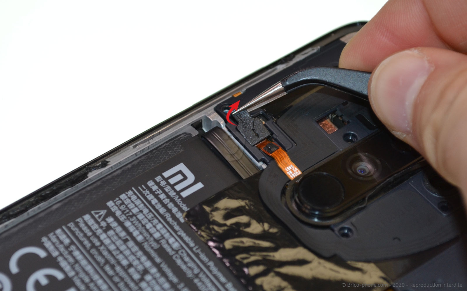 Changement du bloc écran  sur Redmi Note 8 Pro photo 3