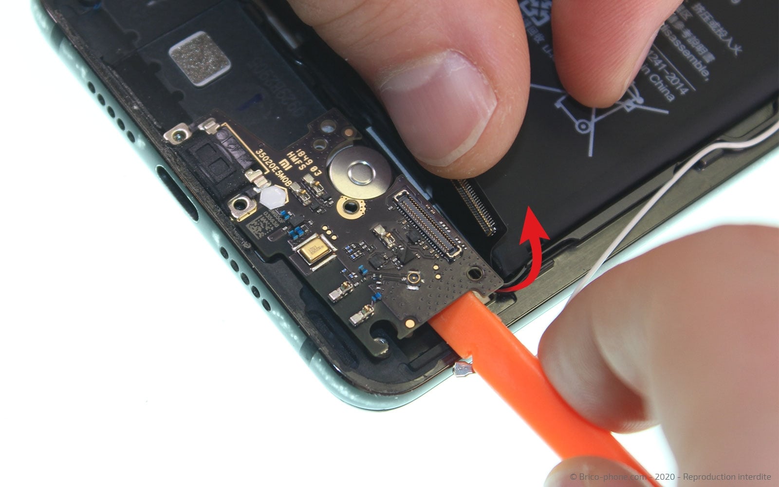 Changement du connecteur de charge sur Mi Mix 3 photo 4