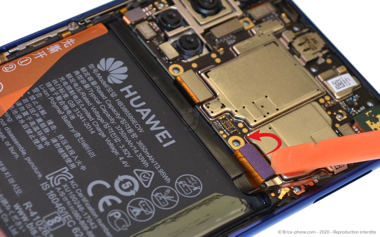 Démontage complet sur Honor 20 photo 1