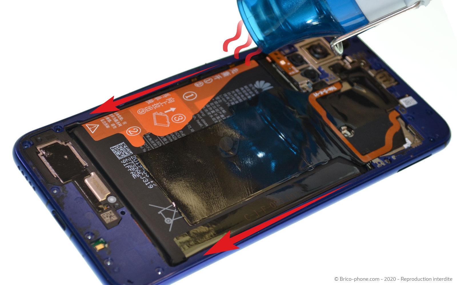 Démontage complet sur Honor 20 photo 1