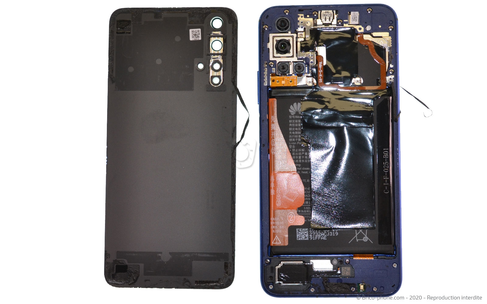 Démontage complet sur Honor 20 photo 3
