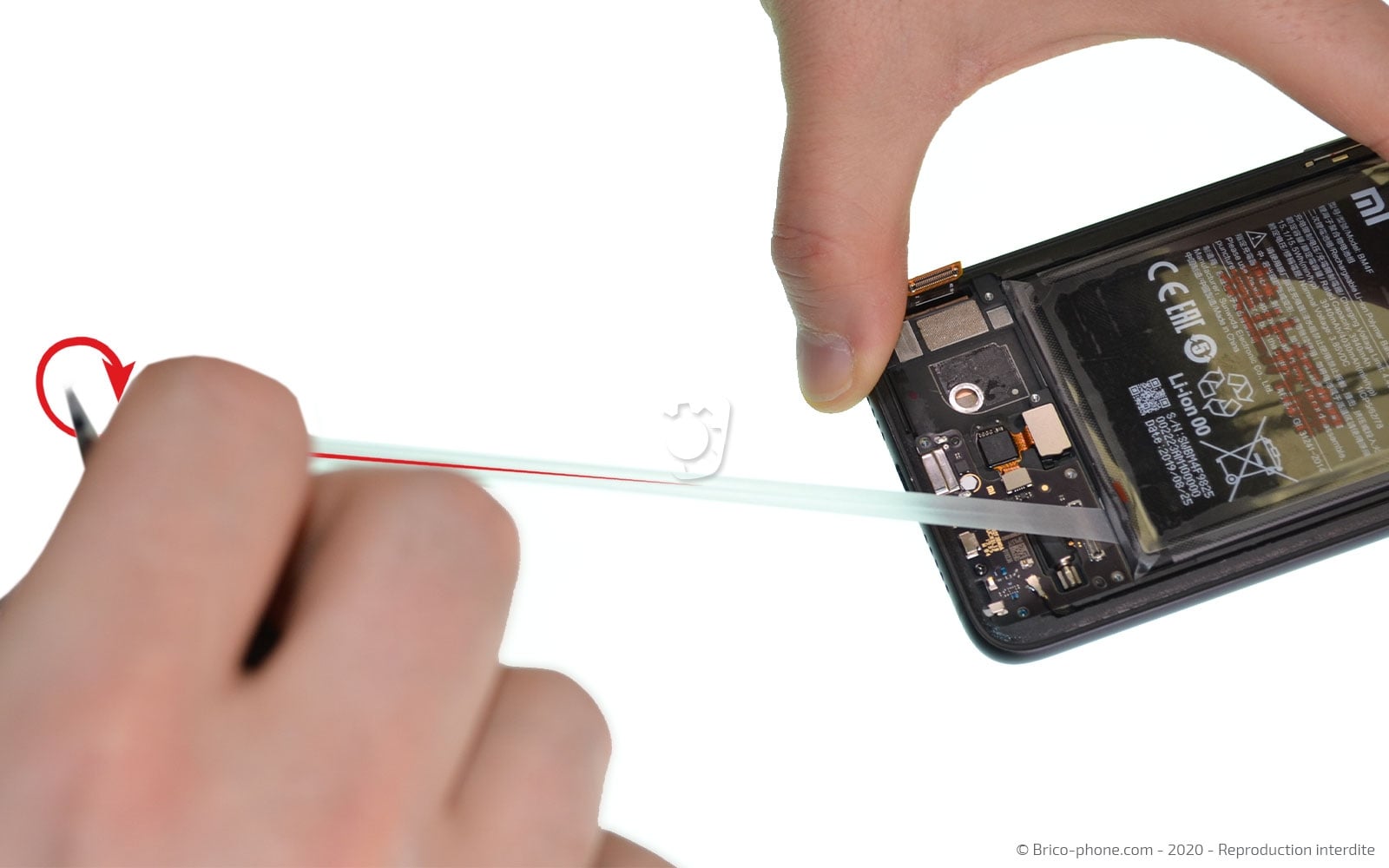Changement de la batterie sur Mi 9 Lite photo 3