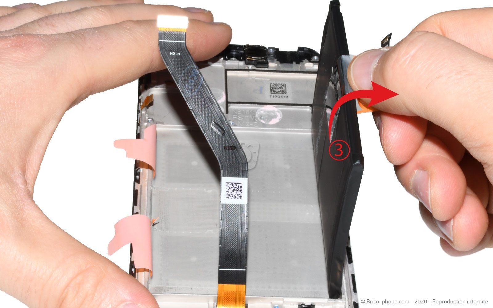 Démontage complet sur Y6 2019 photo 3