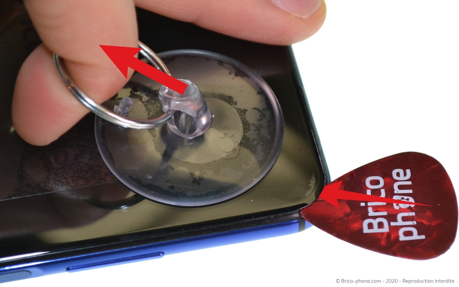 Changement d'écran (vitre + LCD) sur Honor 20 photo 2