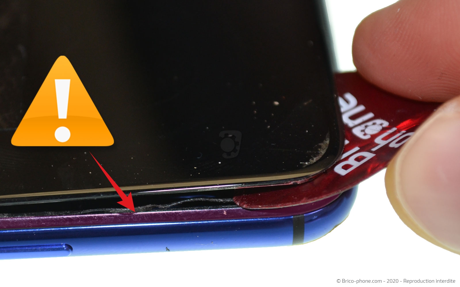 Changement d'écran (vitre + LCD) sur Honor 20 photo 3