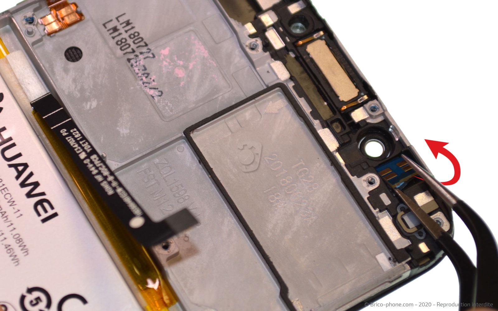 Démontage complet sur Y7 2018 photo 1