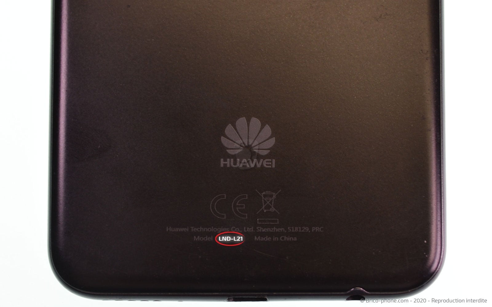 Changement de batterie sur Y7 2018 photo 2