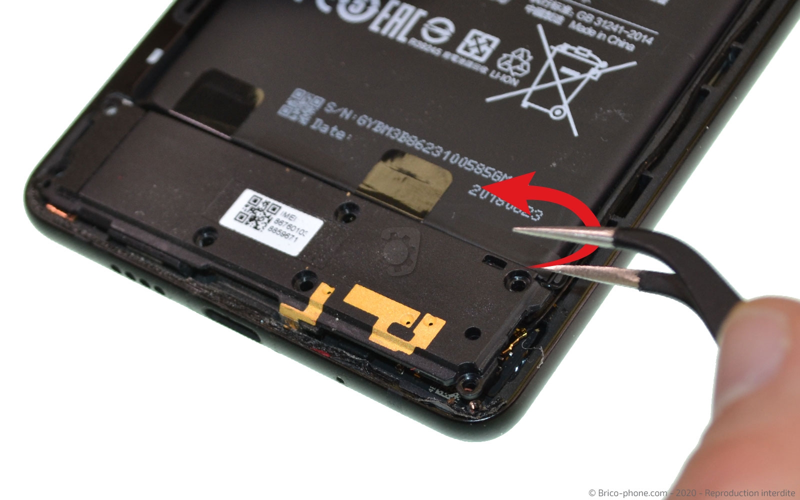 Changement d'écran (vitre+LCD) sur Mi Mix 2S photo 2