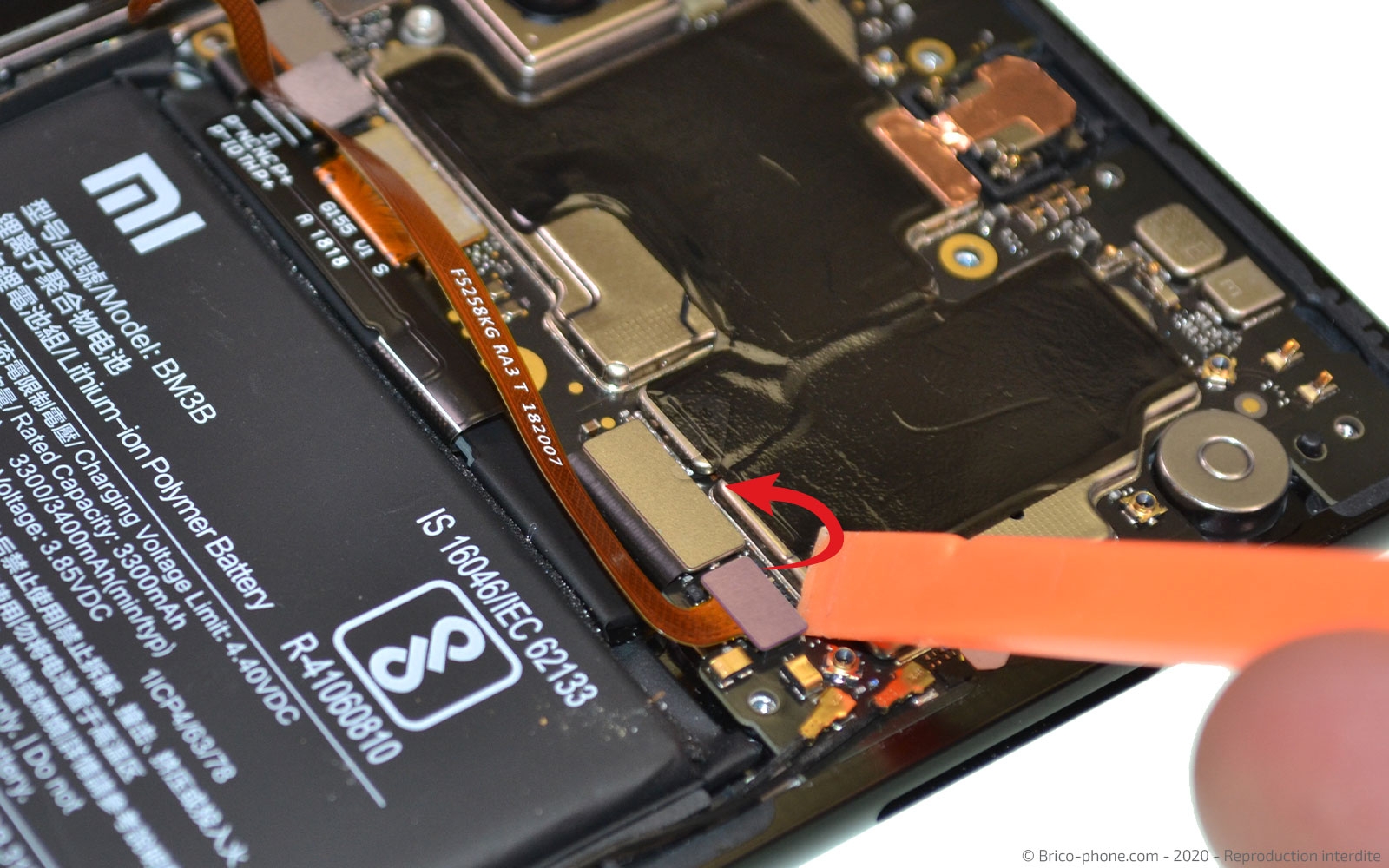 Changement de batterie sur Mi Mix 2S photo 2