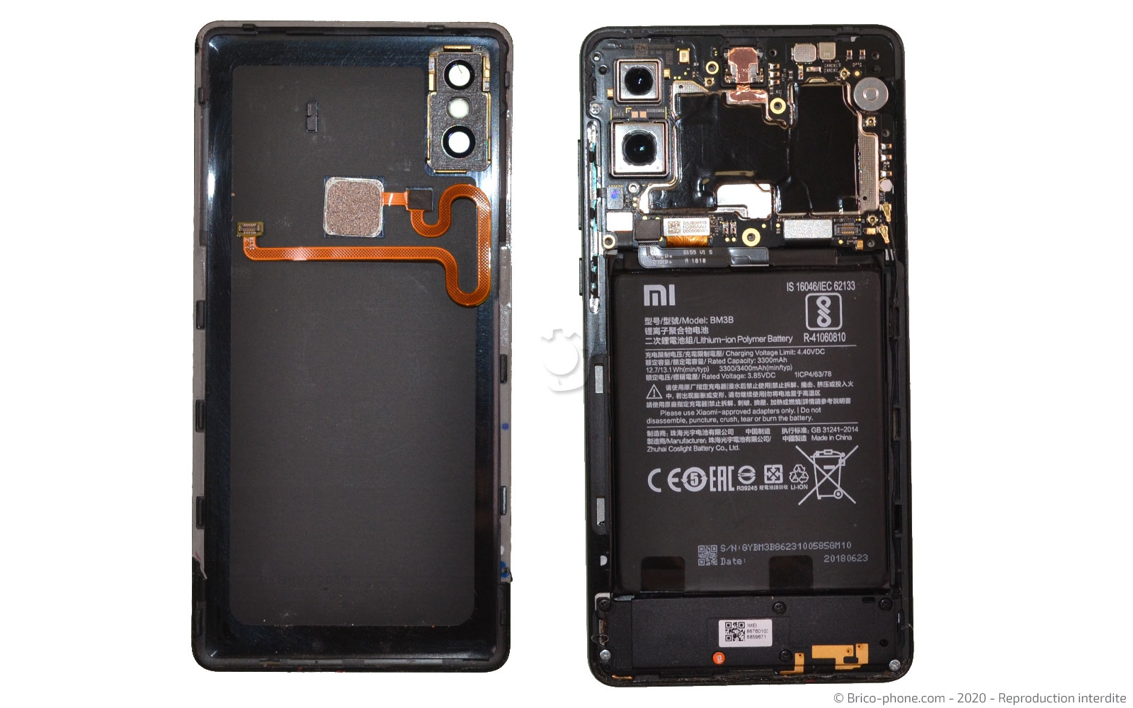 Changement du connecteur de charge sur Mi Mix 2S photo 3