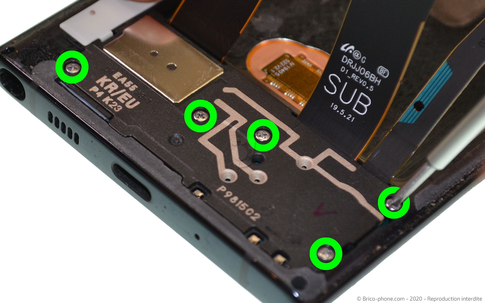 Démontage complet sur Galaxy Note 10 photo 1