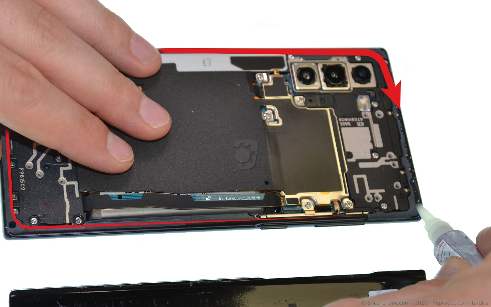 Changement de batterie sur Galaxy Note 10 photo 2