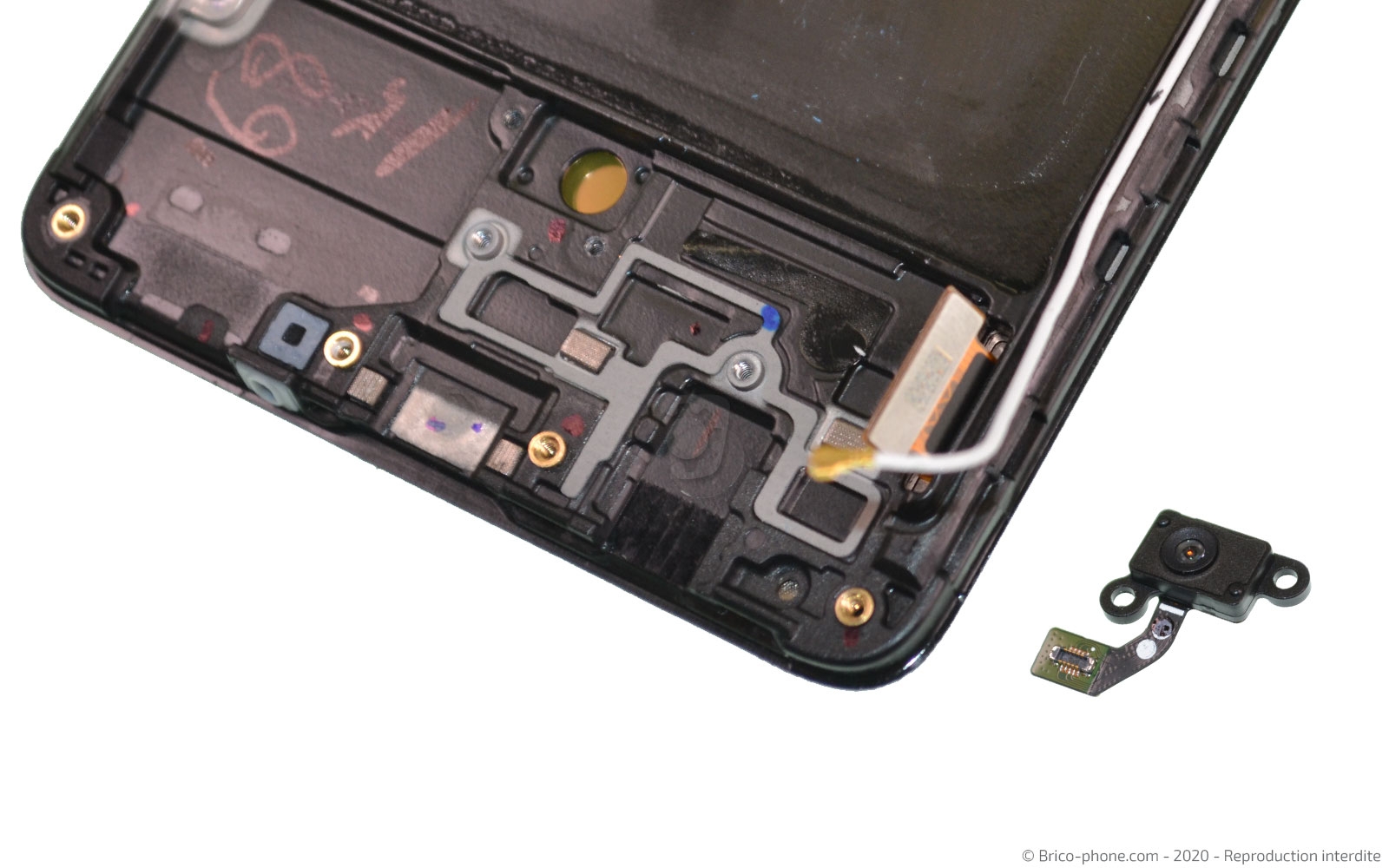 Changement du bloc écran sur Galaxy A71 photo 2