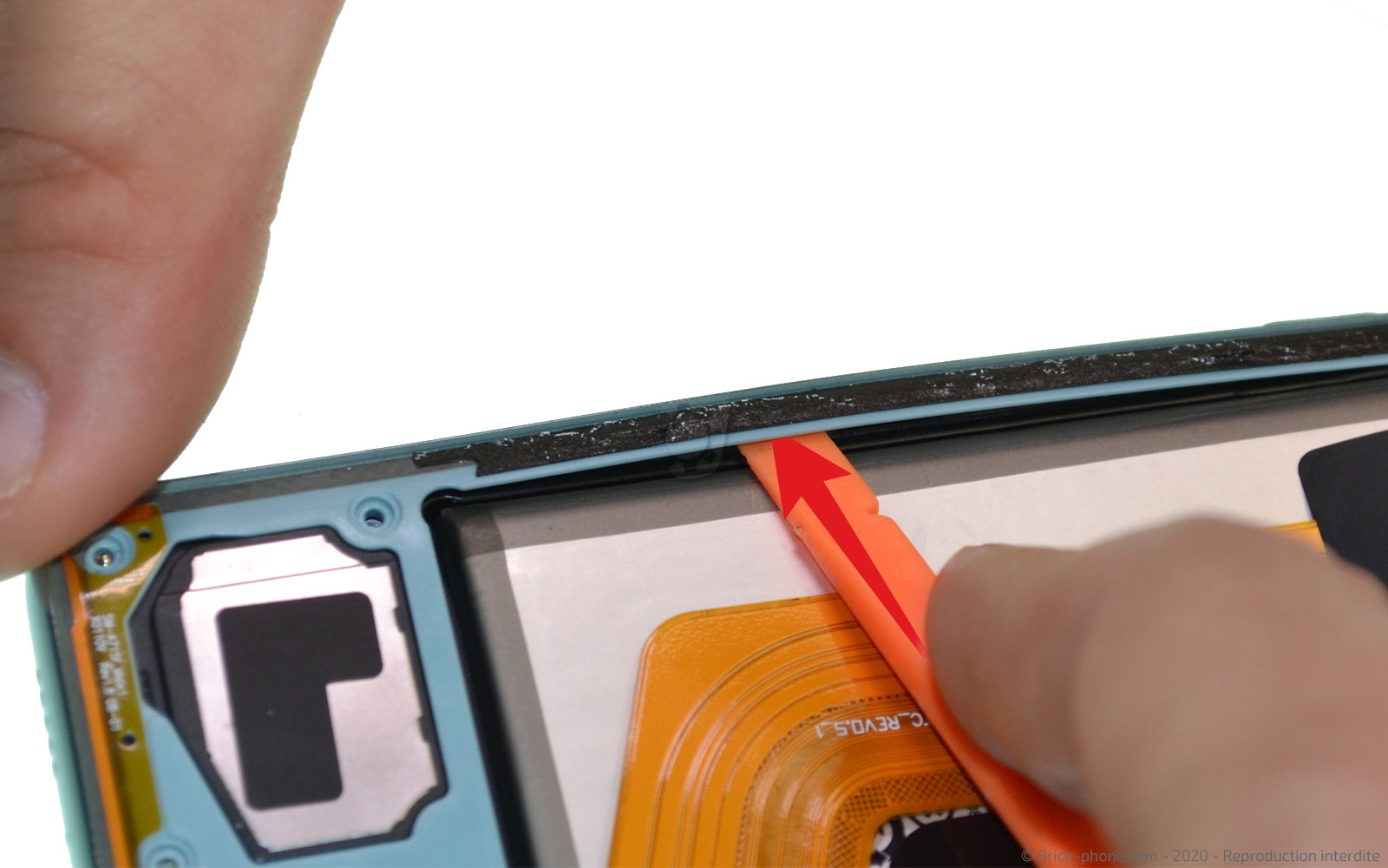 Changement de batterie sur Galaxy A71 photo 2