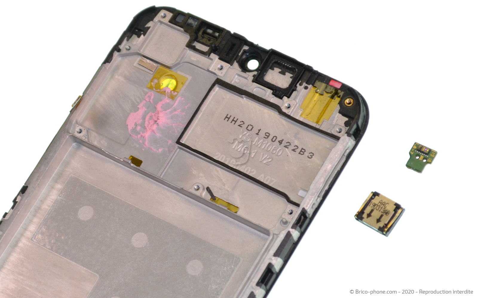 Démontage complet sur Y5 2019 photo 3