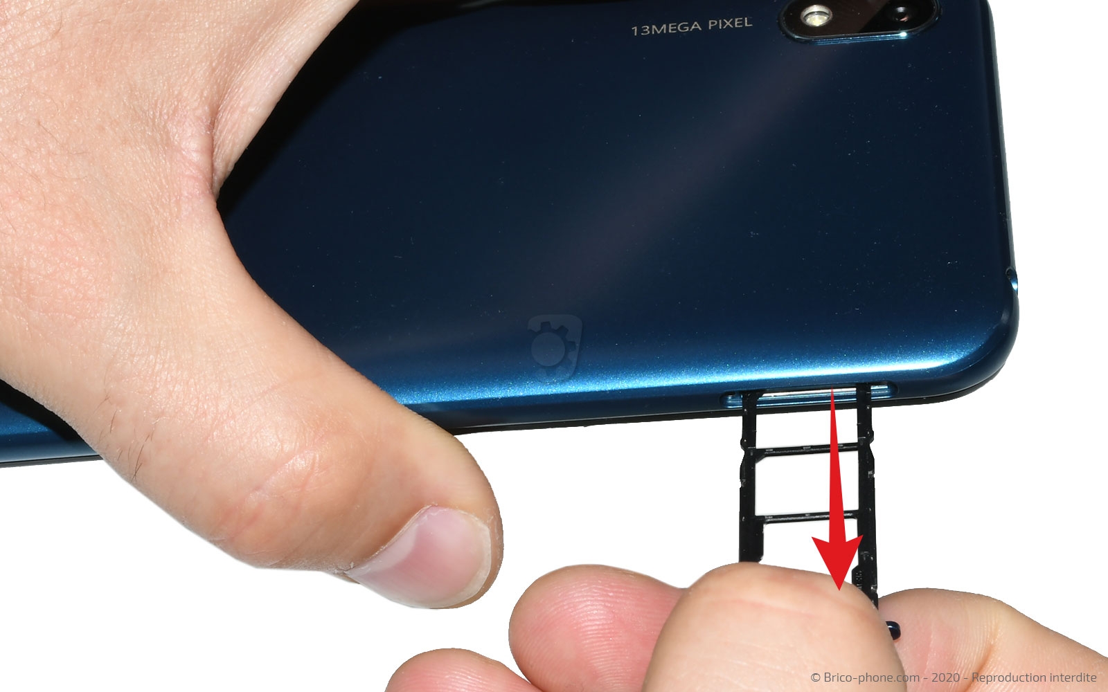 Changement de la coque arrière sur Y5 2019 photo 2