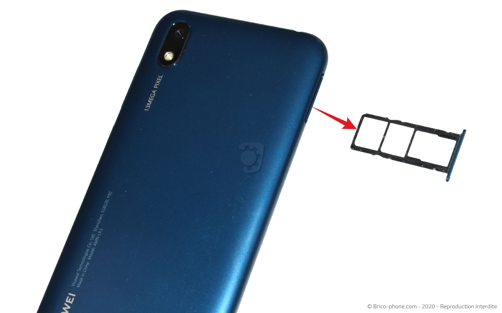 Changement de la coque arrière sur Y5 2019 photo 3