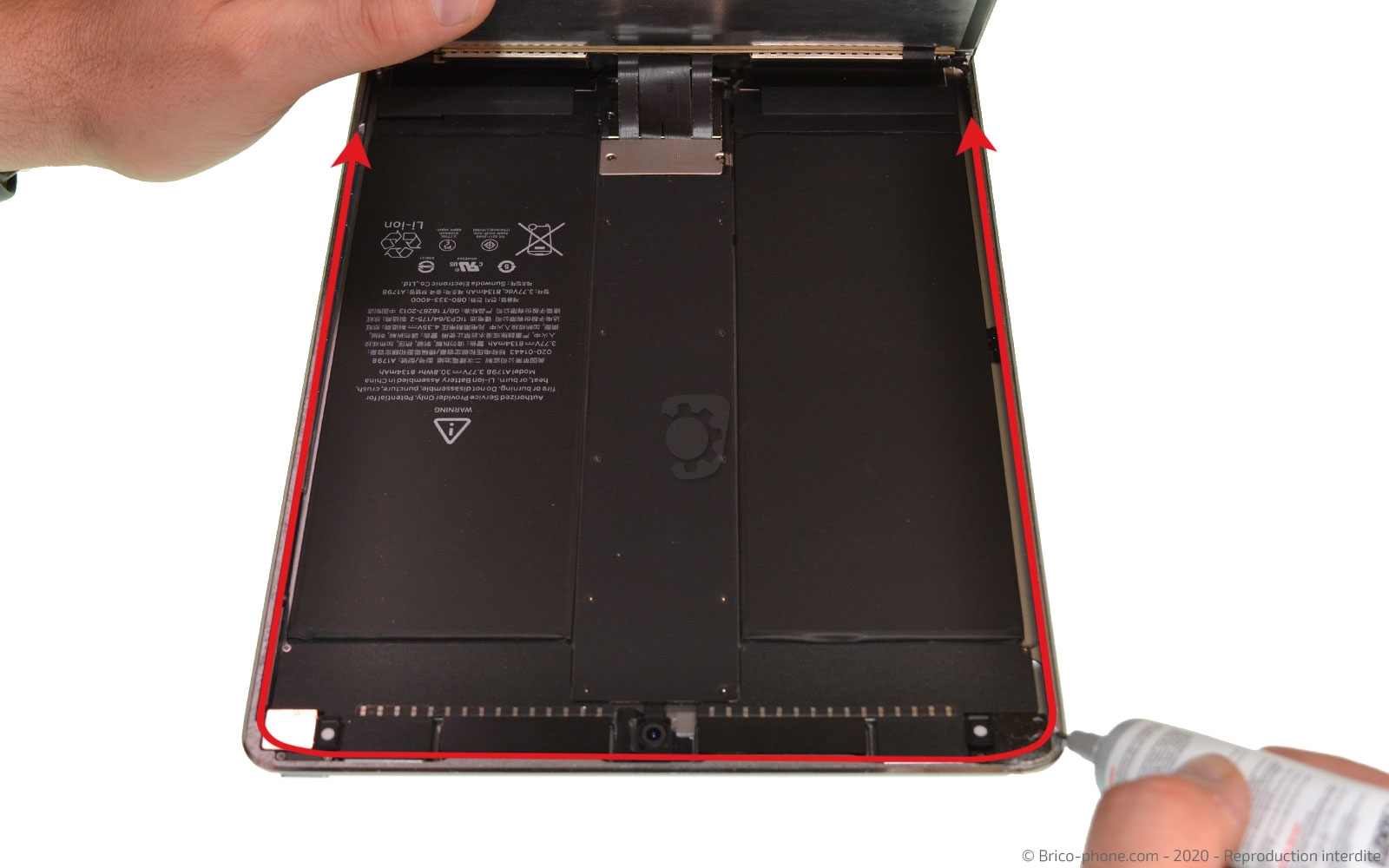 Changement d'écran sur iPad Pro 10-5 2017 photo 2