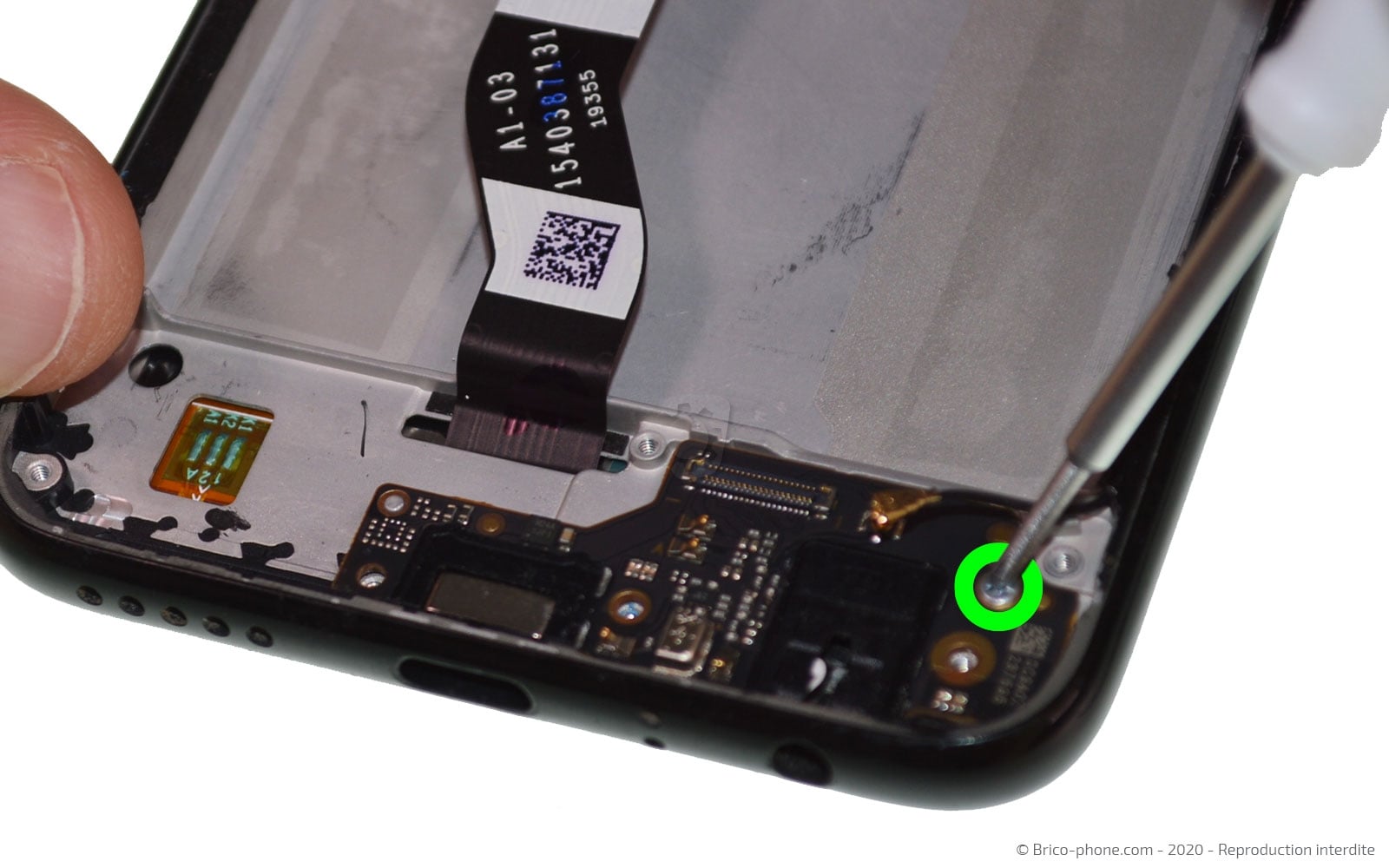 Changement du bloc écran sur Redmi Note 8 photo 3