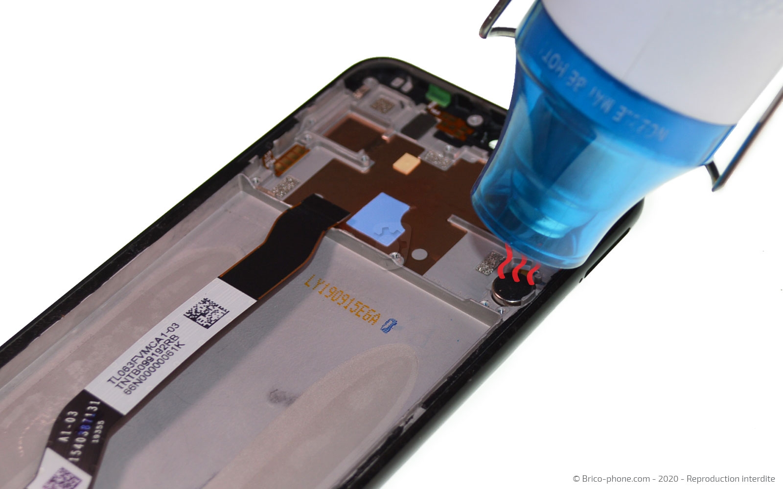 Changement du bloc écran sur Redmi Note 8 photo 1