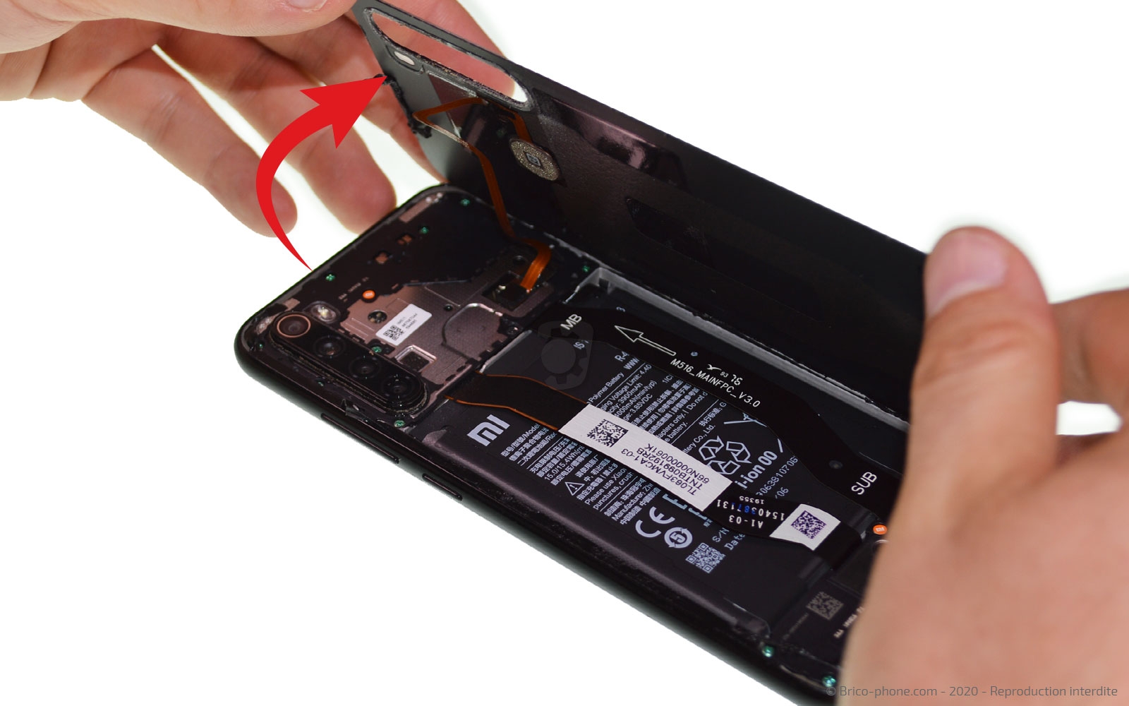 Changement du bloc écran sur Redmi Note 8 photo 2