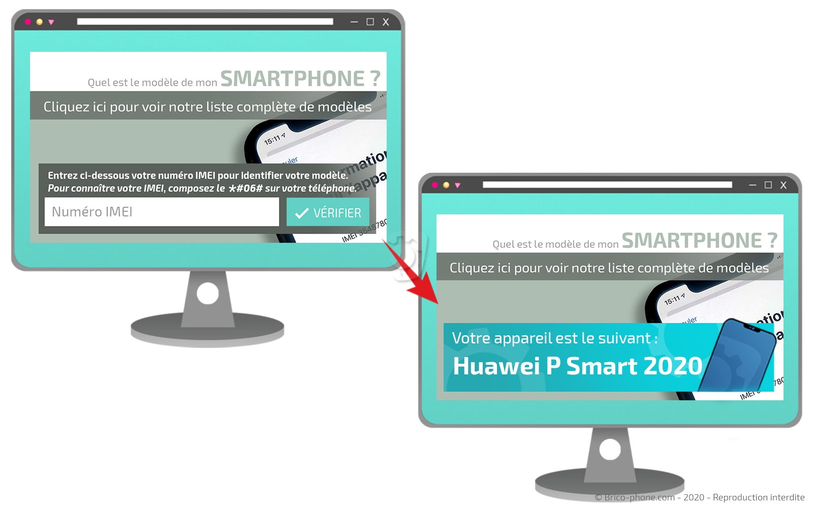 Changement de batterie sur P Smart 2020 photo 2