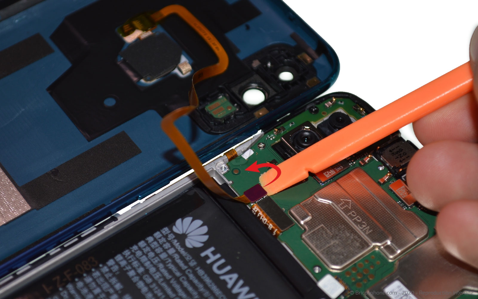 Changement du bloc écran sur P Smart 2020 photo 2