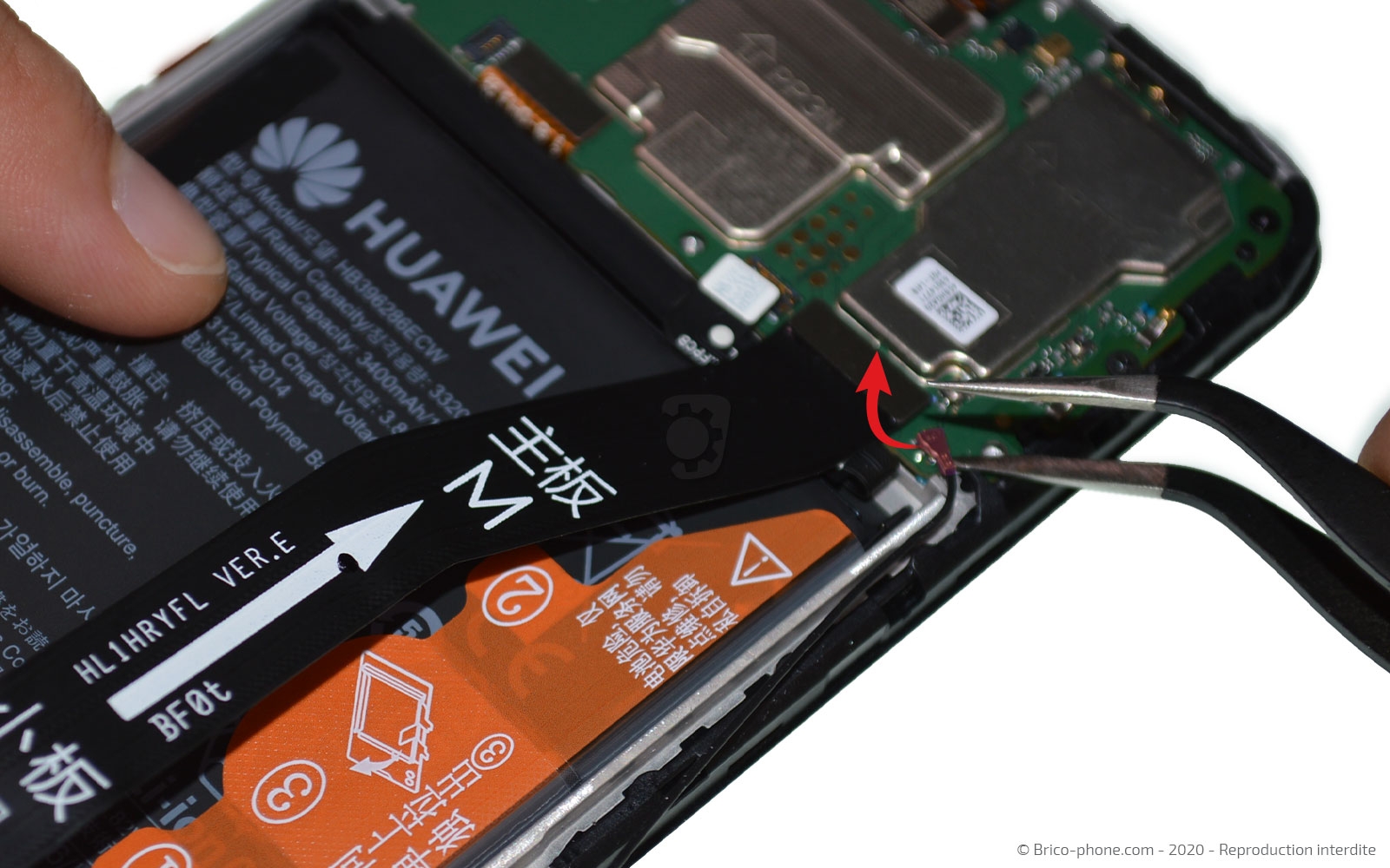 Changement du bloc écran sur P Smart 2020 photo 1