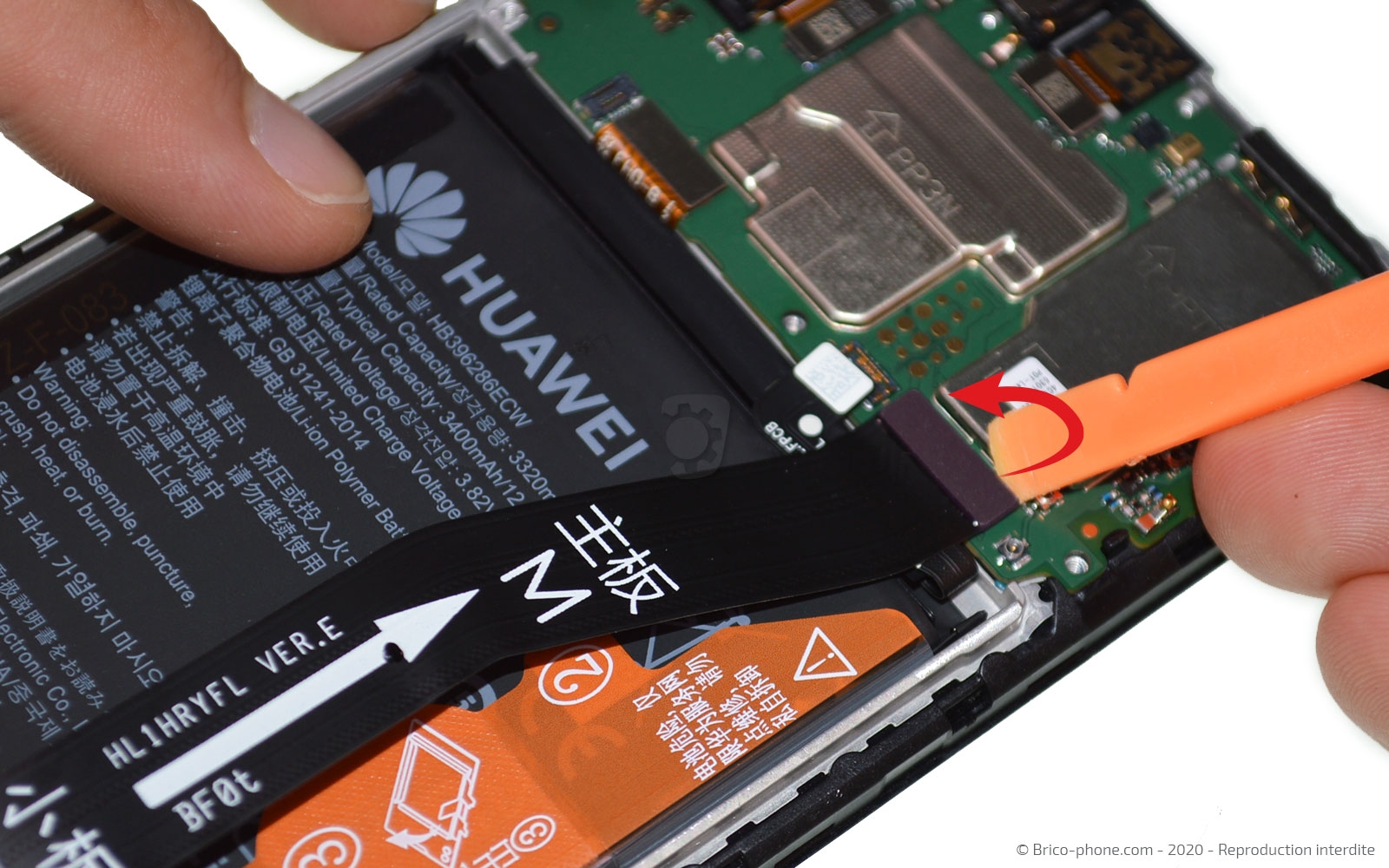 Changement du bloc écran sur P Smart 2020 photo 2