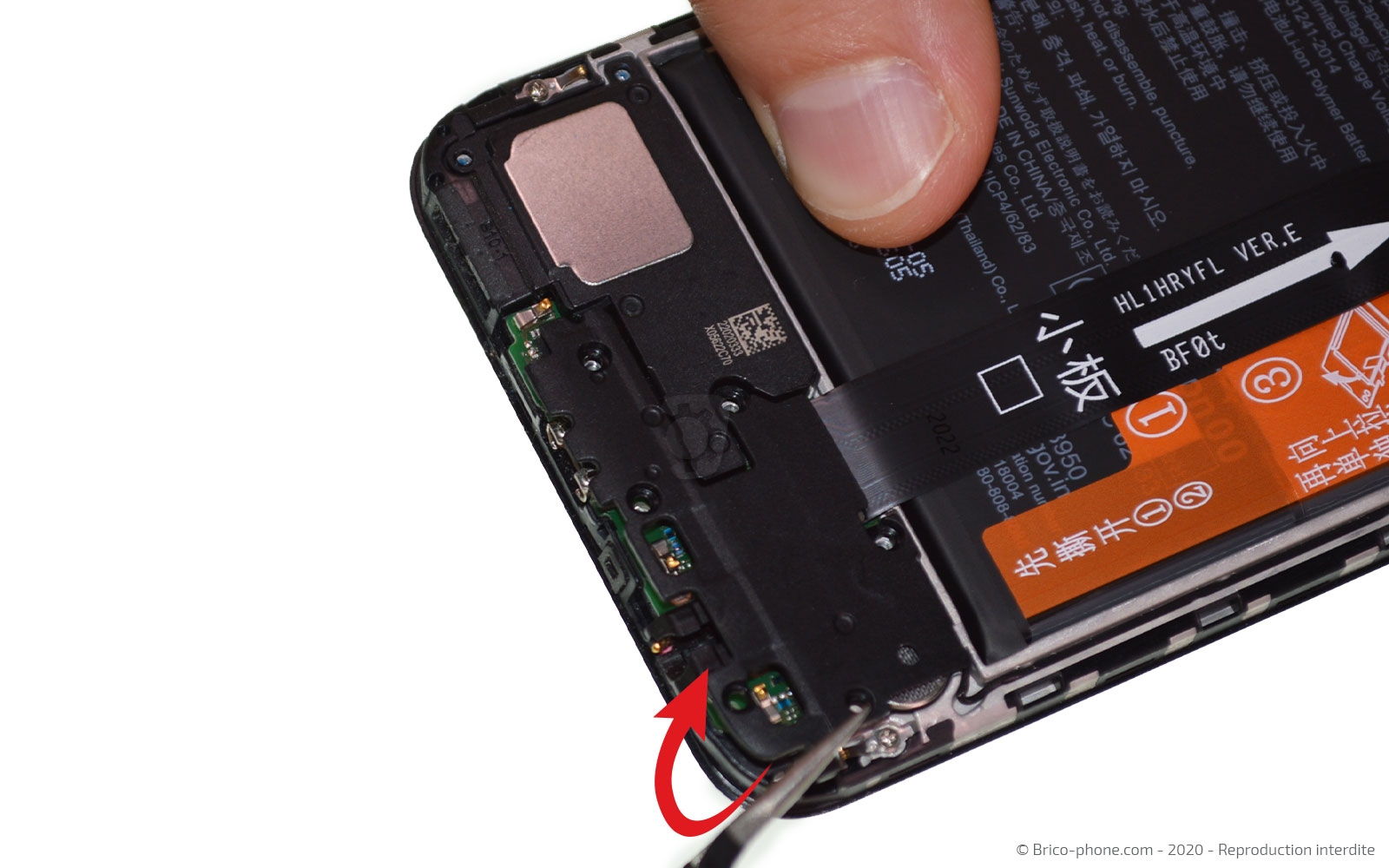 Changement du bloc écran sur P Smart 2020 photo 2