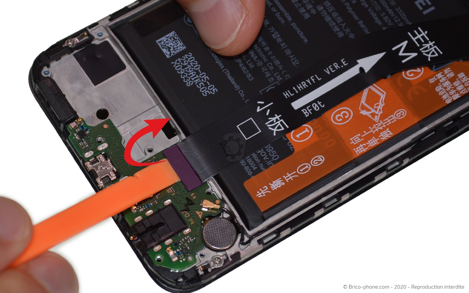 Changement du bloc écran sur P Smart 2020 photo 1