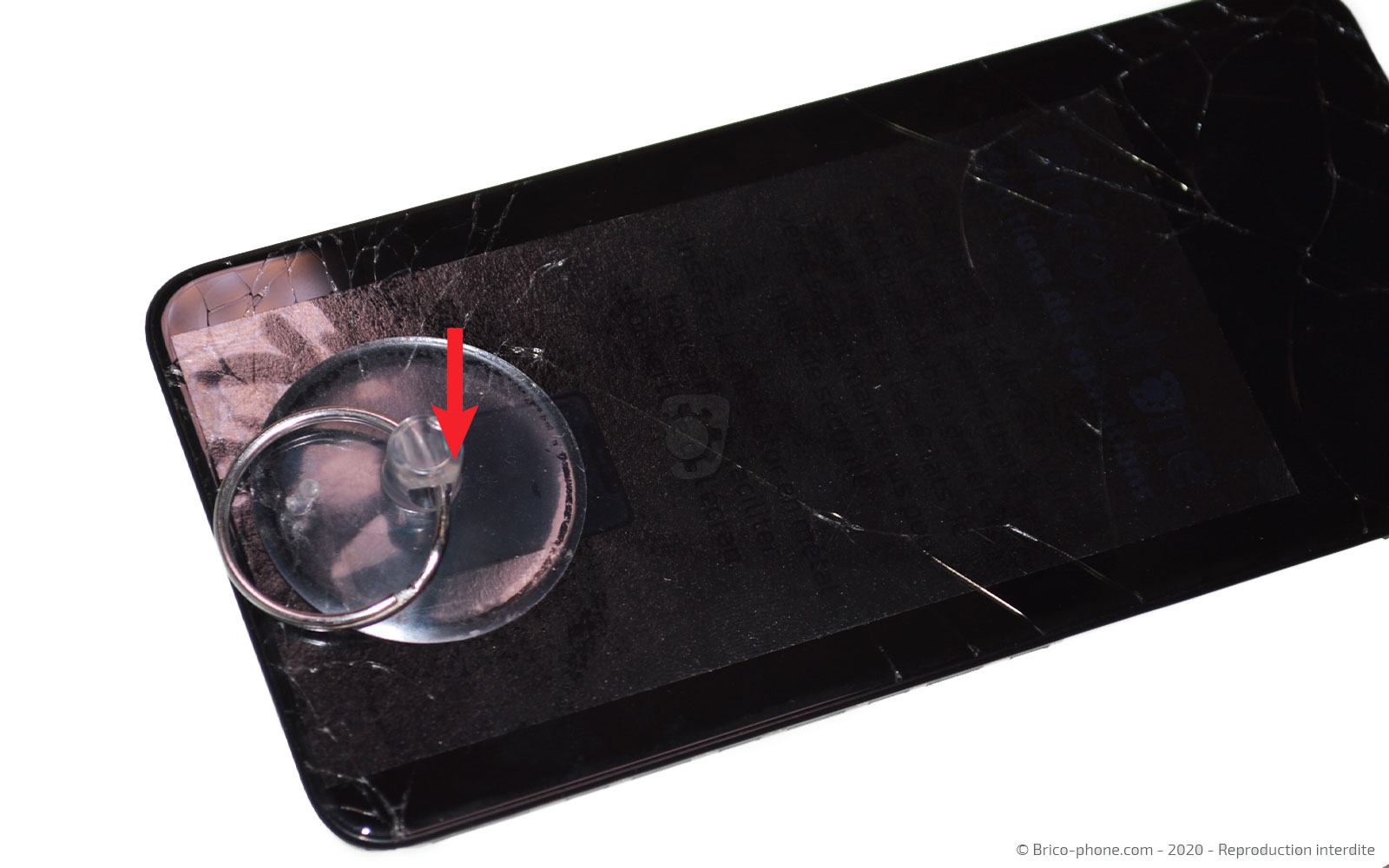 Changement d'écran  ( vitre + LCD ) sur P Smart 2020 photo 4