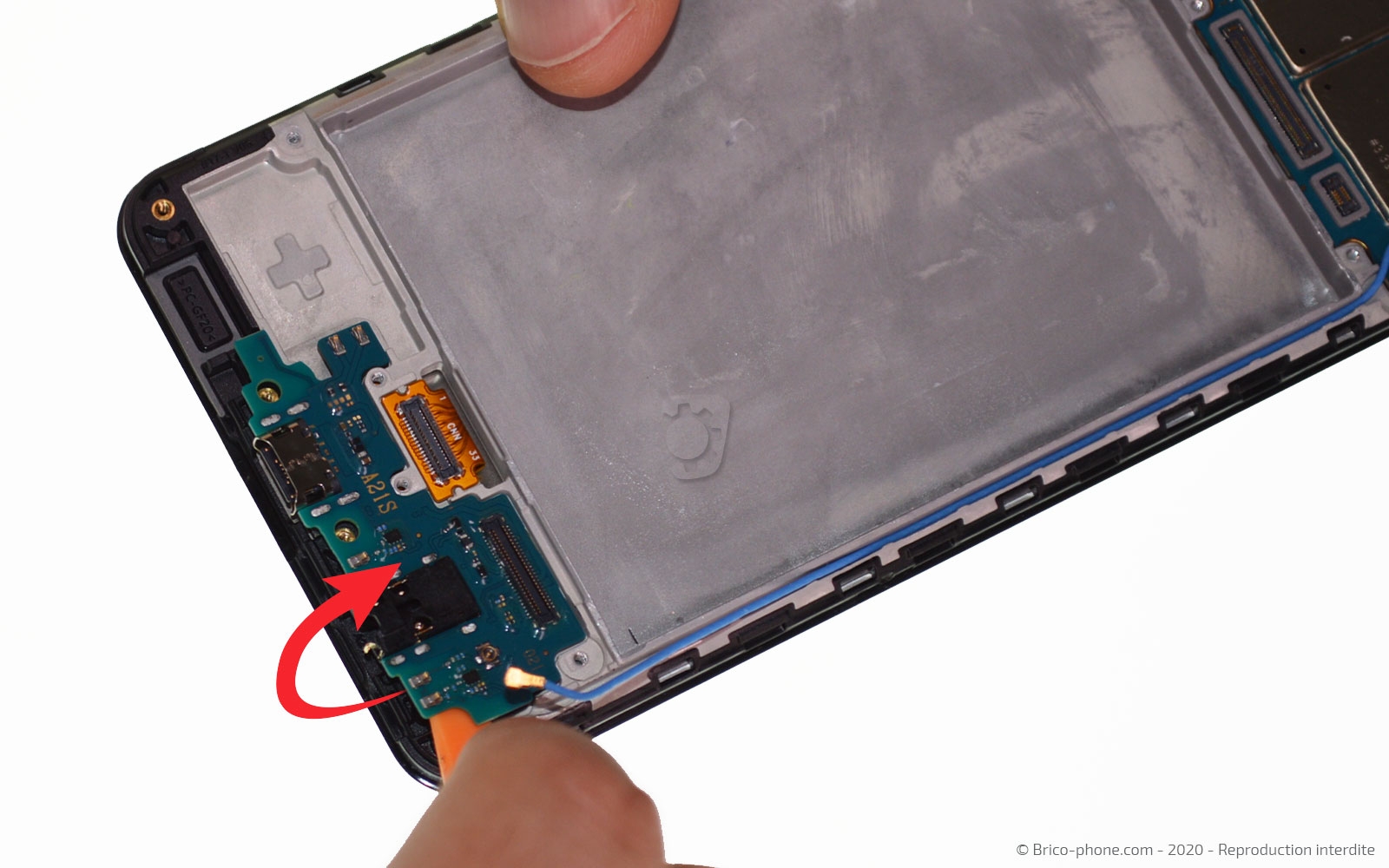 Démontage complet sur Galaxy A21s photo 3