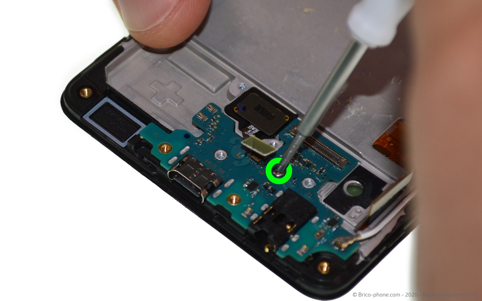 Démontage complet  sur Galaxy A41 photo 3