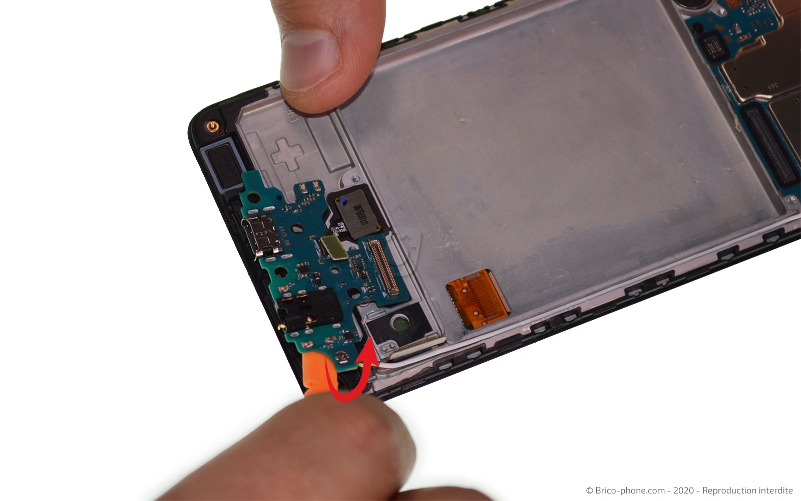 Démontage complet  sur Galaxy A41 photo 4